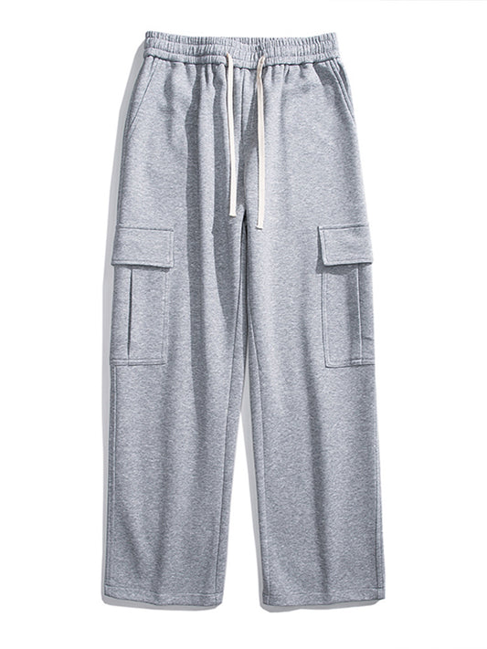 Men's Loose Sports And Leisure Workwear With Pocket Pants