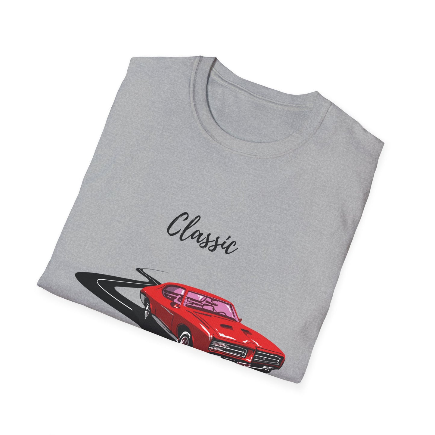Classic Car Unisex Softstyle T-Shirt | Vintage Style Car Tee | Retro Automotive Apparel, Men's Graphic Tee, Gift for Car Lovers, [...]