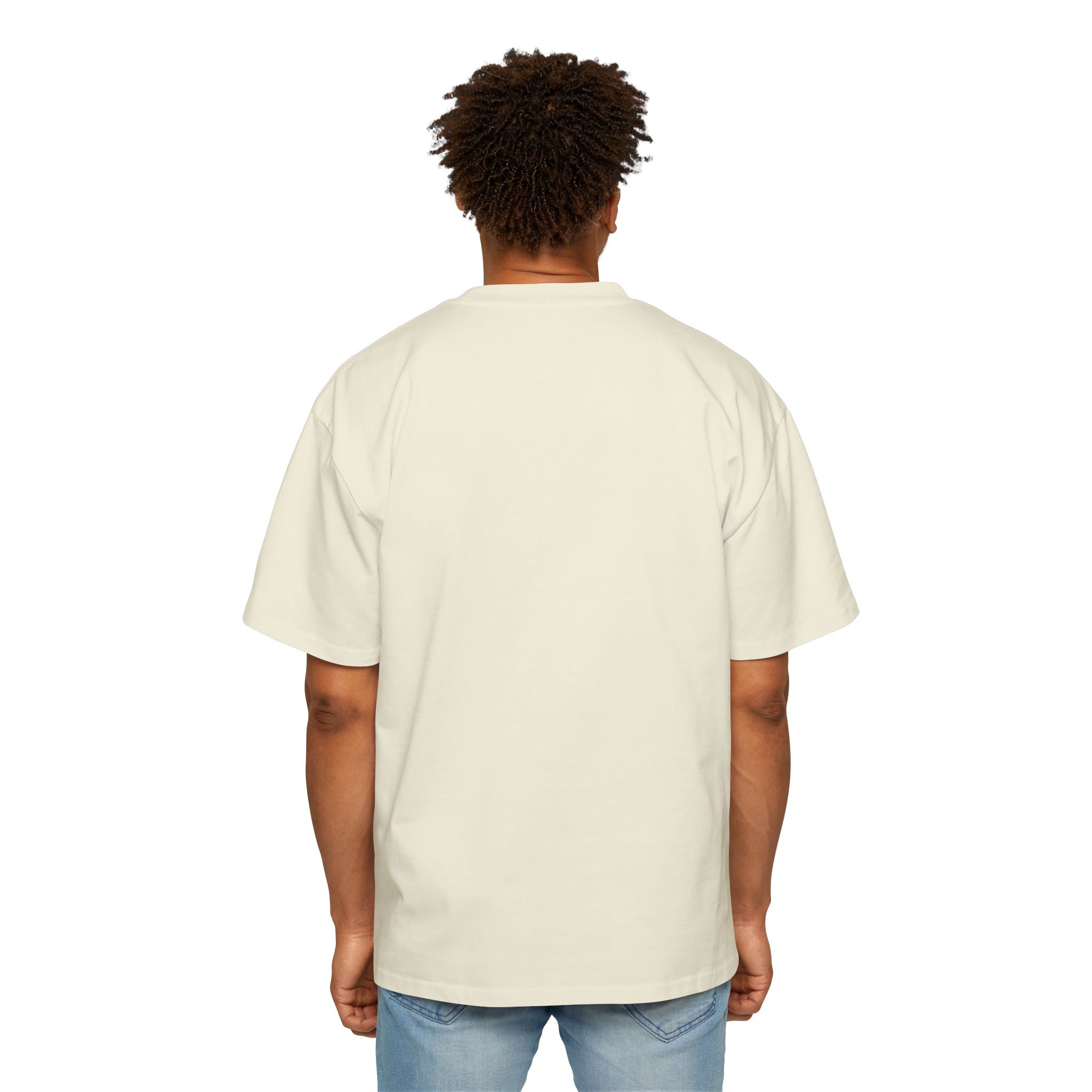 Men's Oversized Inspirational Tee - Relaxed Fit T-Shirt, Motivational Graphic Tee, Casual Wear, Gift for Him, Streetwear Style