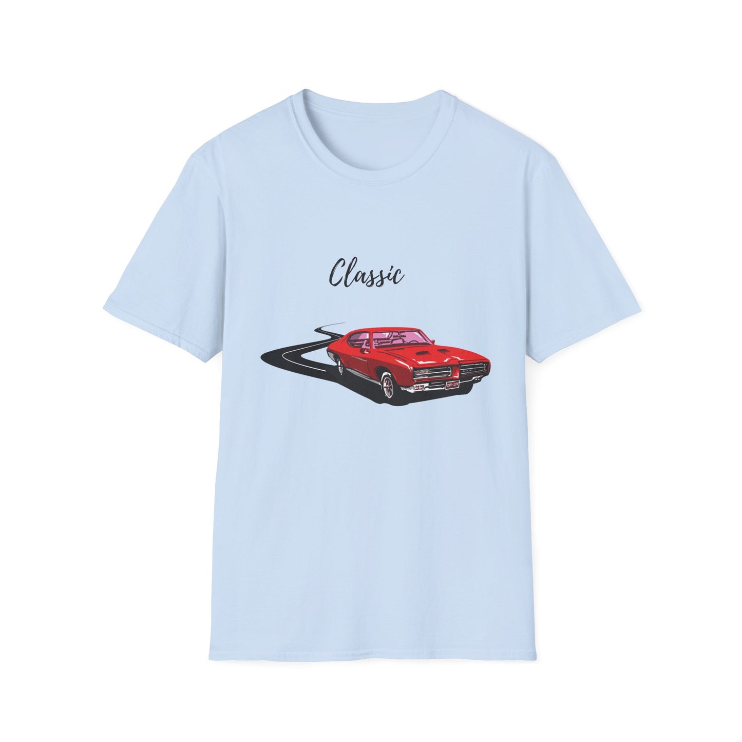 Classic Car Unisex Softstyle T-Shirt | Vintage Style Car Tee | Retro Automotive Apparel, Men's Graphic Tee, Gift for Car Lovers, [...]