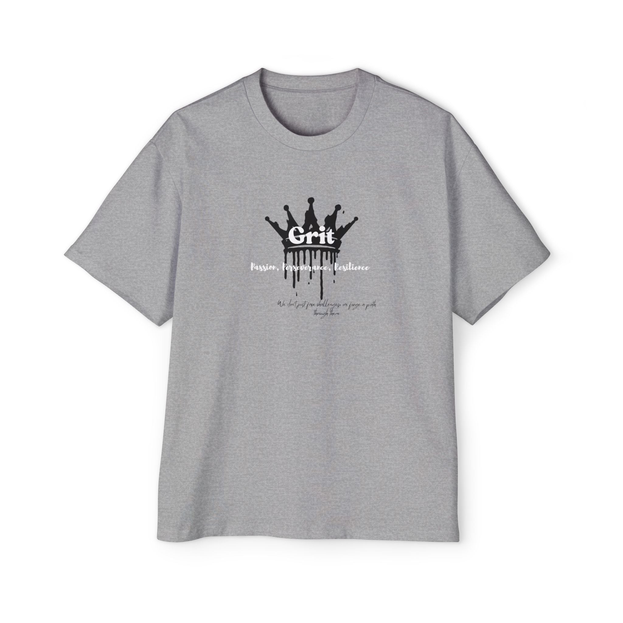 Men's Heavy Oversized Tee - 'A Girl' Graphic Shirt, Casual Streetwear, Unisex Fashion, Perfect Gift, Trendy Look