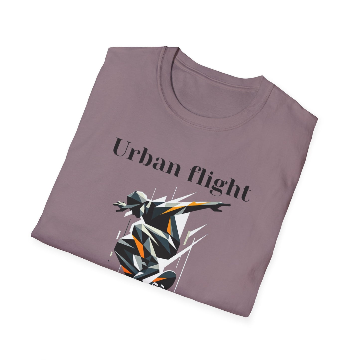 Urban Flight Skateboarding Unisex T-Shirt, Aesthetic Streetwear Tee, Graphic Shirt for Skaters, Casual Wear, Gift for Skate Lovers