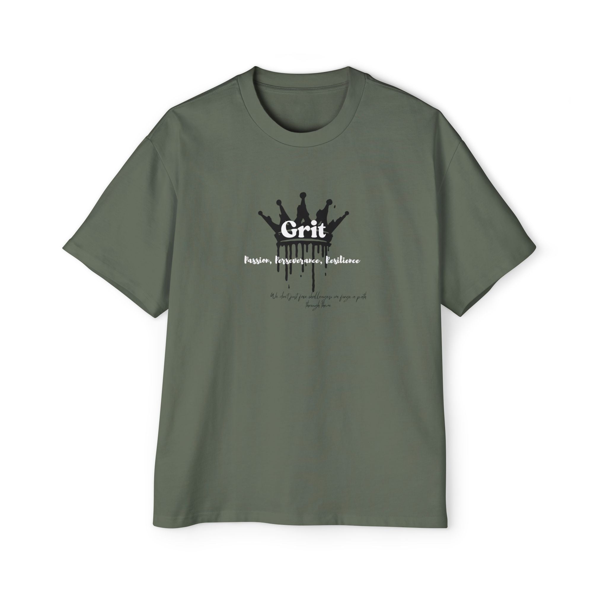 Men's Heavy Oversized Tee - 'A Girl' Graphic Shirt, Casual Streetwear, Unisex Fashion, Perfect Gift, Trendy Look