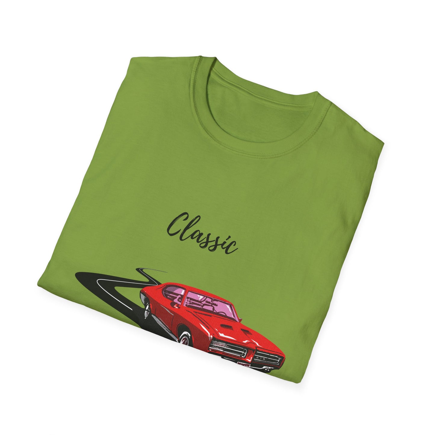 Classic Car Unisex Softstyle T-Shirt | Vintage Style Car Tee | Retro Automotive Apparel, Men's Graphic Tee, Gift for Car Lovers, [...]
