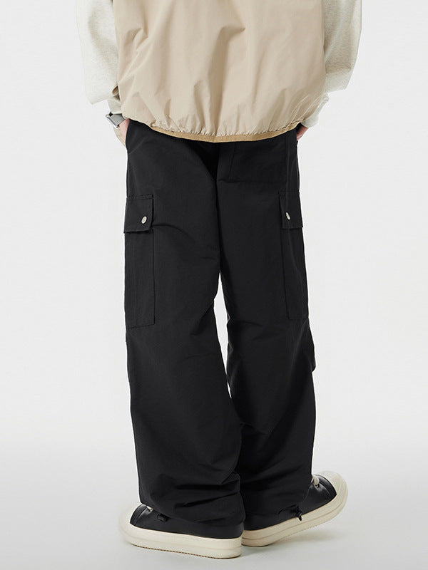 Fashion Personality American Functional Overalls Men's Pants